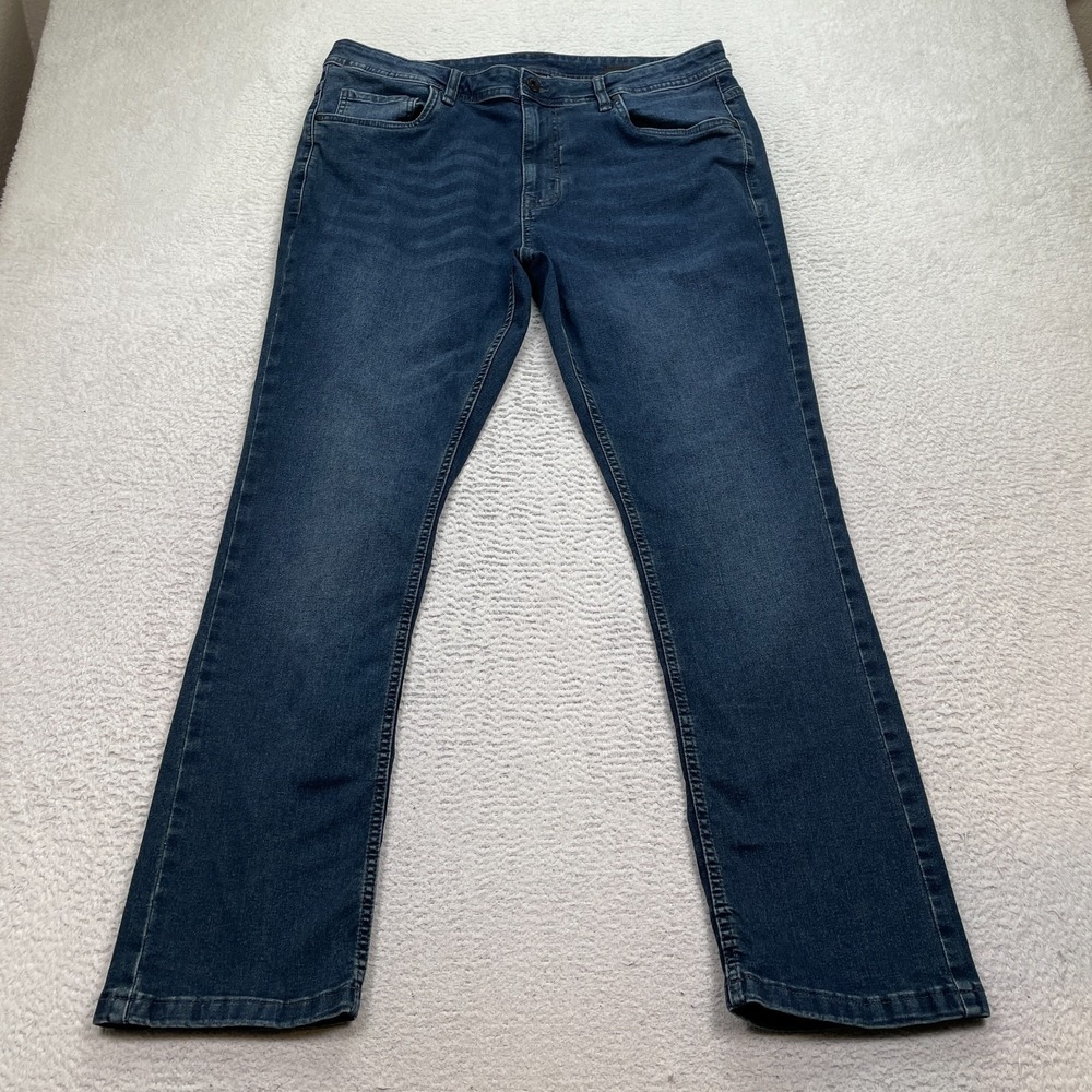 The Perfect Jean‎ NYC Jeans Men's Size 36x32 Blue Denim Slim Fit